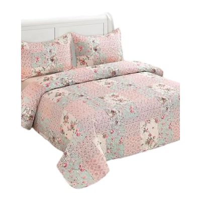 Imagen 2 del producto Cubrecama Quilt 2 Plazas+2 Fundas Verano Fresco 13n26