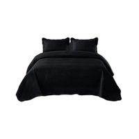 Cubrecama Quilt 2 Plazas+2 Fundas Verano Unicolor 13n05