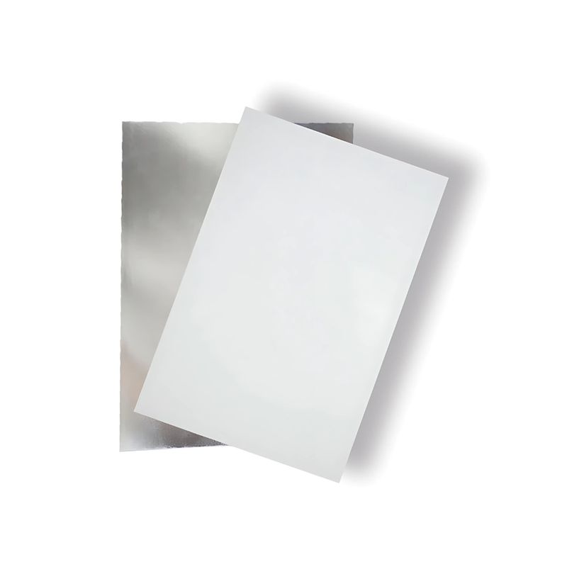 GENERICO - Placa de Aluminio Sublimable Color Blanca 30x21cm A4
