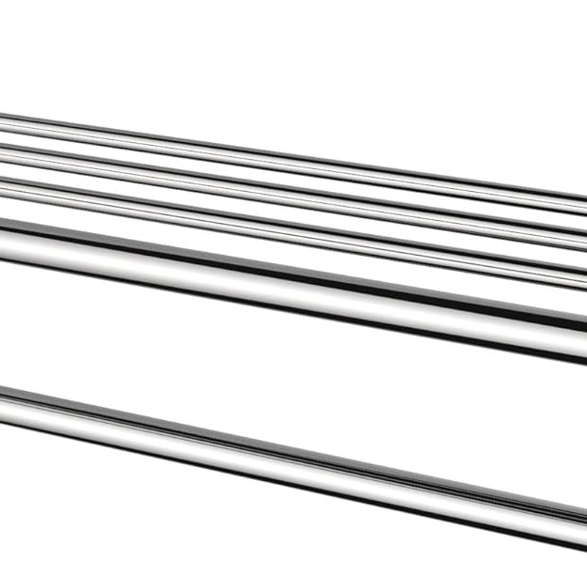 KUANGYE - Porta Toallero Repisa 60 Cm Al Muro Baño Inoxidable