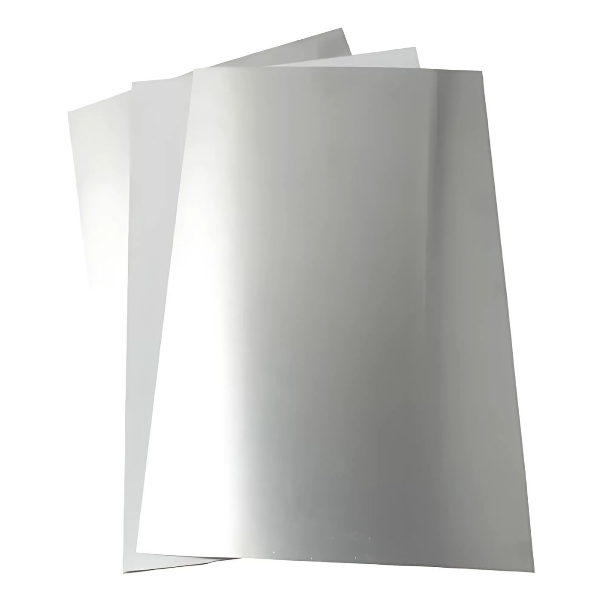 GENERICO - Placa de Aluminio Sublimable Color Plata 30x42cm A3