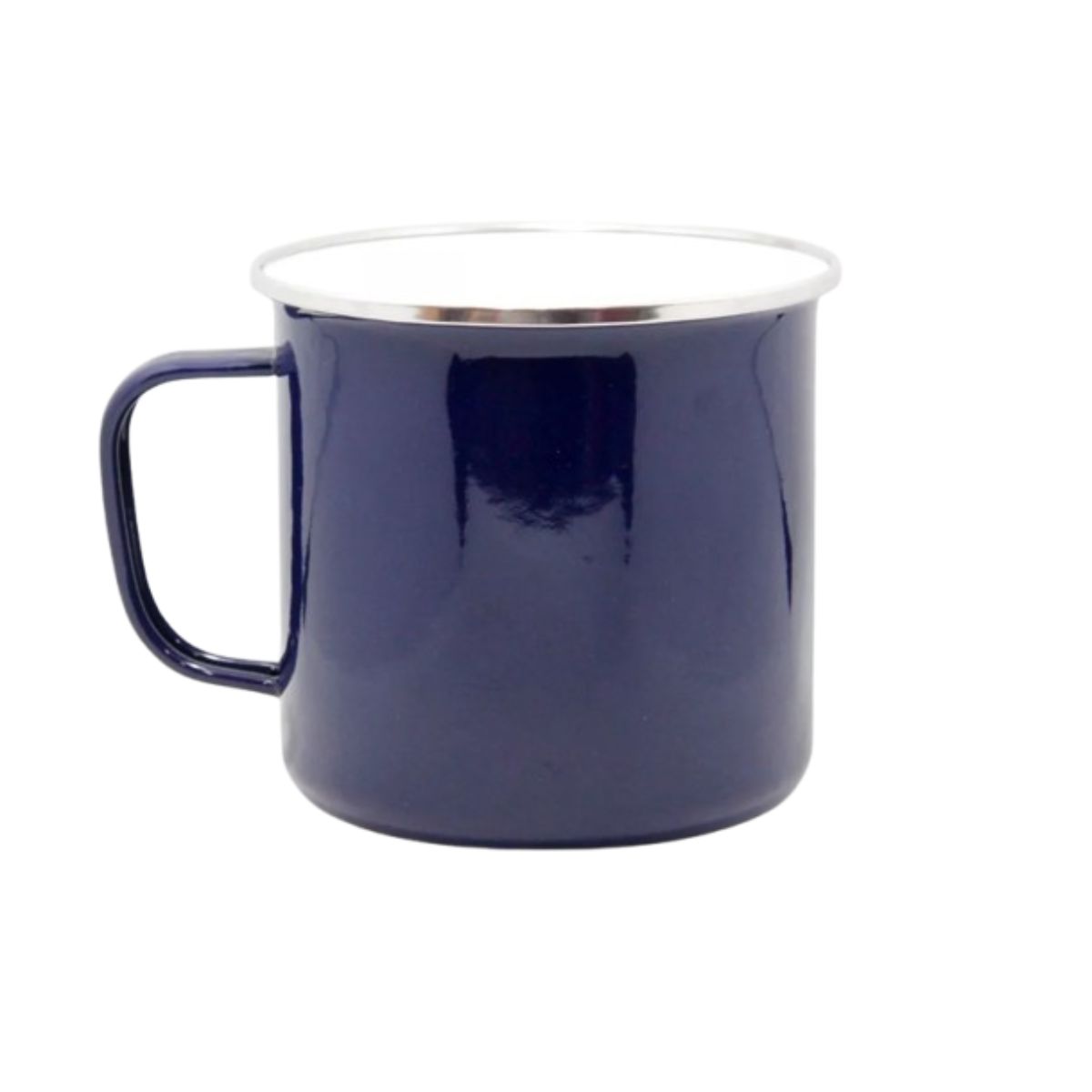 GENERICO - Tazón Jarro Metálico Azul Sublimable 10oz Sublimación