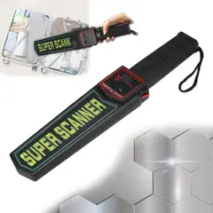 INVENCIBLE - PALETA DETECTOR METALES SEGURIDAD SONIDO YO VIBRACION AA20