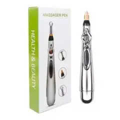 INVENCIBLE - LAPIZ MASAJEADOR PULSO PORTATIL ELECTRÓNICO TONIFICADOR TERAPIA AJ06