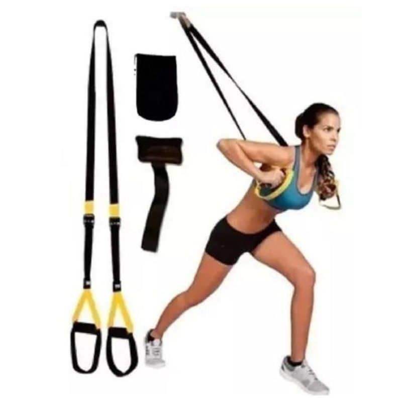 INVENCIBLE - BANDA DE EJERCICIOS  SUSPENSION FITNESS CROSSFIT AK93