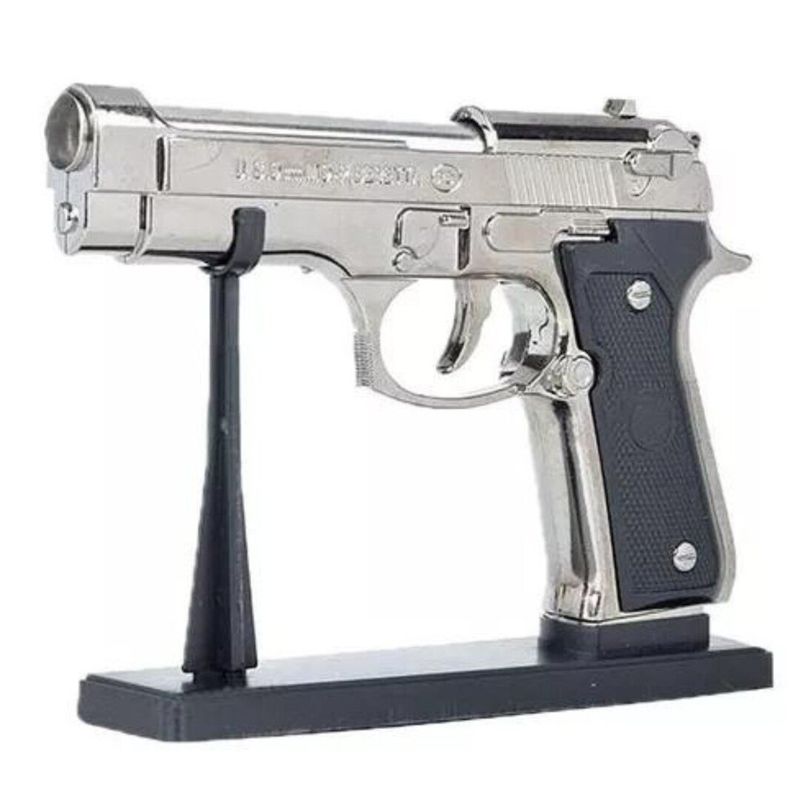 INVENCIBLE - ENCENDEDOR YESQUERO PARRILLERO BERETTA CON SOPORTE MZ04