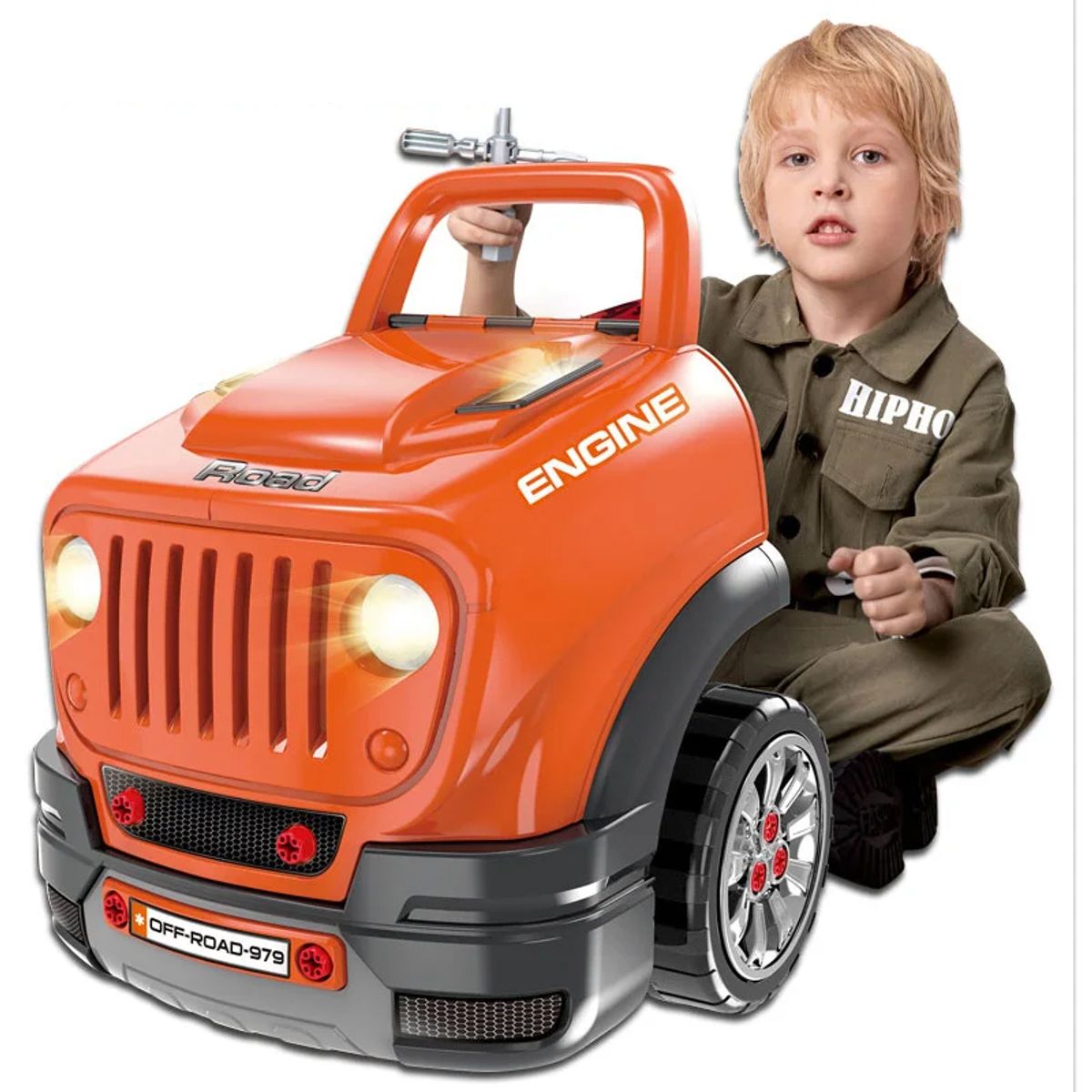 GENERICO - Juego De Mecánicos Camiones  Autos Niños Armables