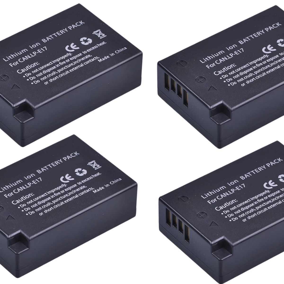 GENERICO - 4 BATERÍAS LP-E17 CANON ALTERNATIVA
