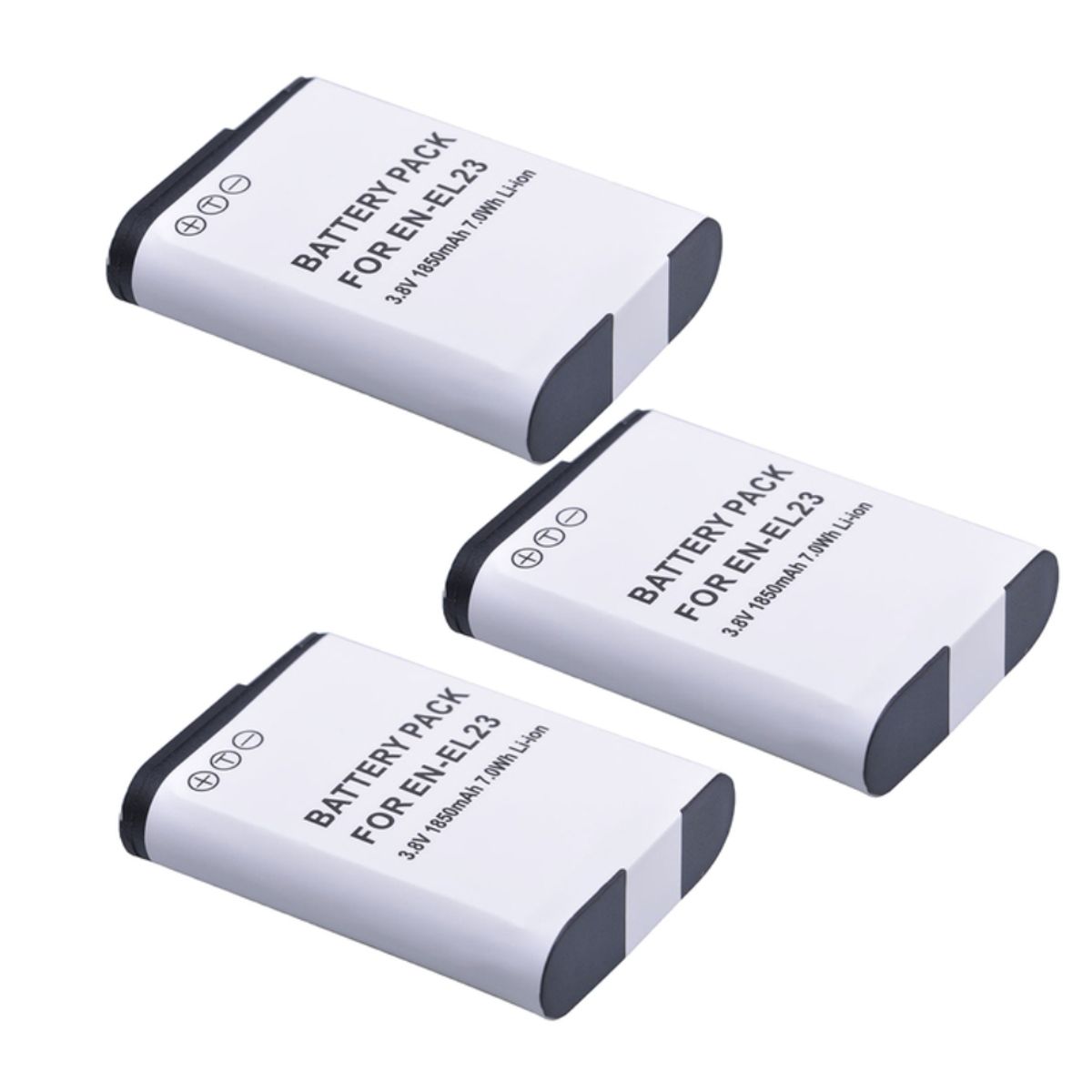 GENERICO - 3 BATERÍAS EN-EL23 NIKON ALTERNATIVA
