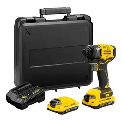 STANLEY - Kit Atornillador De Impacto V20 Fatmax Sbi810d2k-b2