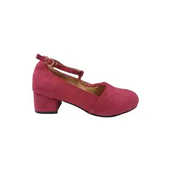 PAND G - Zapato Burdeos Gamuza Mujer