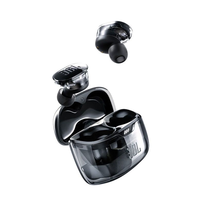 JBL - Audífonos Bluetooth JBL TUNE BUDS Transparente Negro