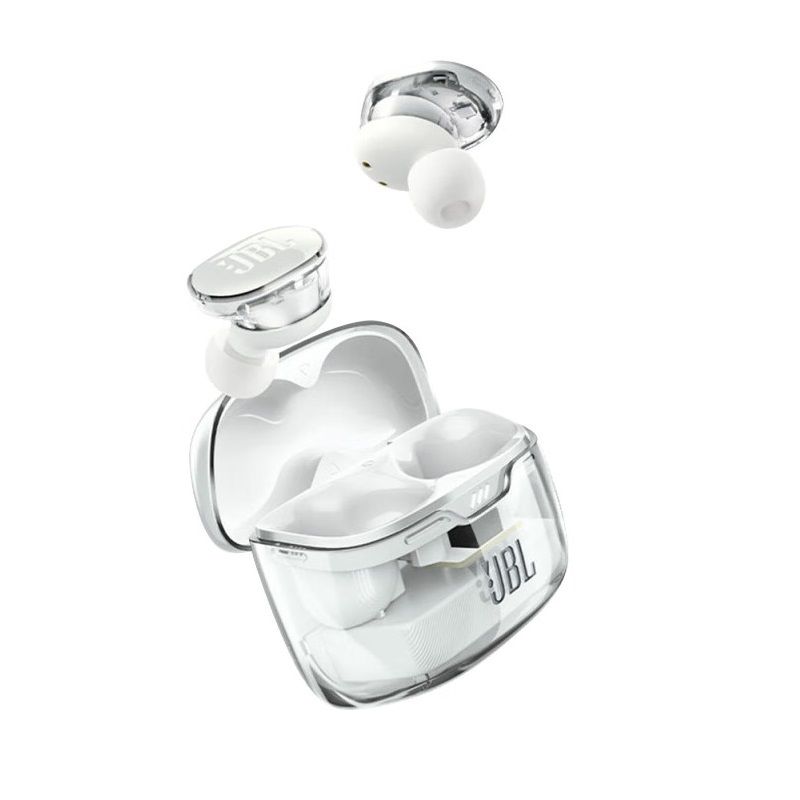 JBL - Audífonos Bluetooth JBL TUNE BUDS Transparente Blanco