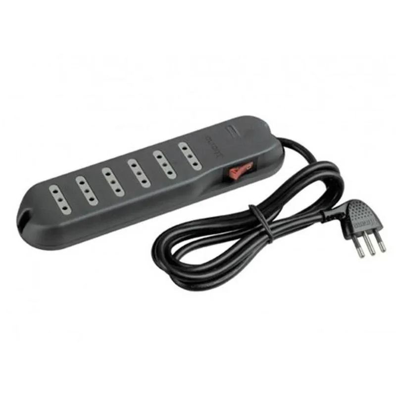 BTICINO - Alargador slim6 2P+T 10A 15m gris de Bticino
