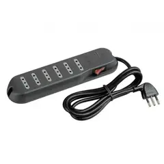 BTICINO - Alargador slim6 2P+T 10A 15m gris de