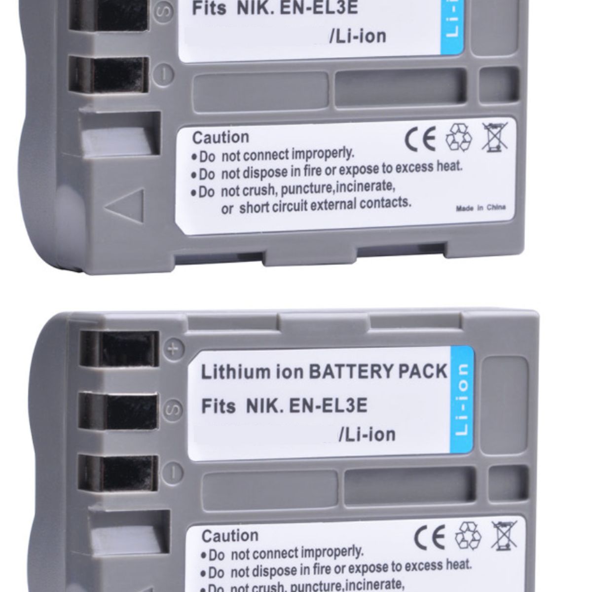 GENERICO - 2 BATERÍAS EN-EL3E NIKON ALTERNATIVA