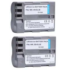 GENERICO - 2 BATERÍAS EN-EL3E NIKON ALTERNATIVA