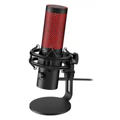 HYPERX - Micrófono Porfesional QuadCast 2 RGB USB Gamer - Negro