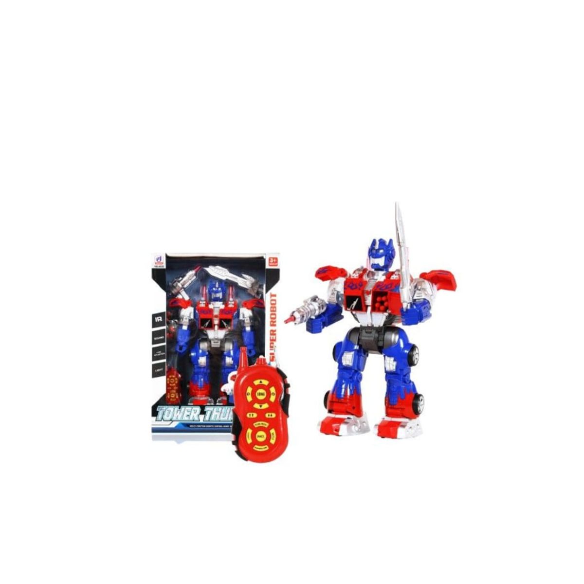 GENERICO - robot optimus suprime lanza dardos