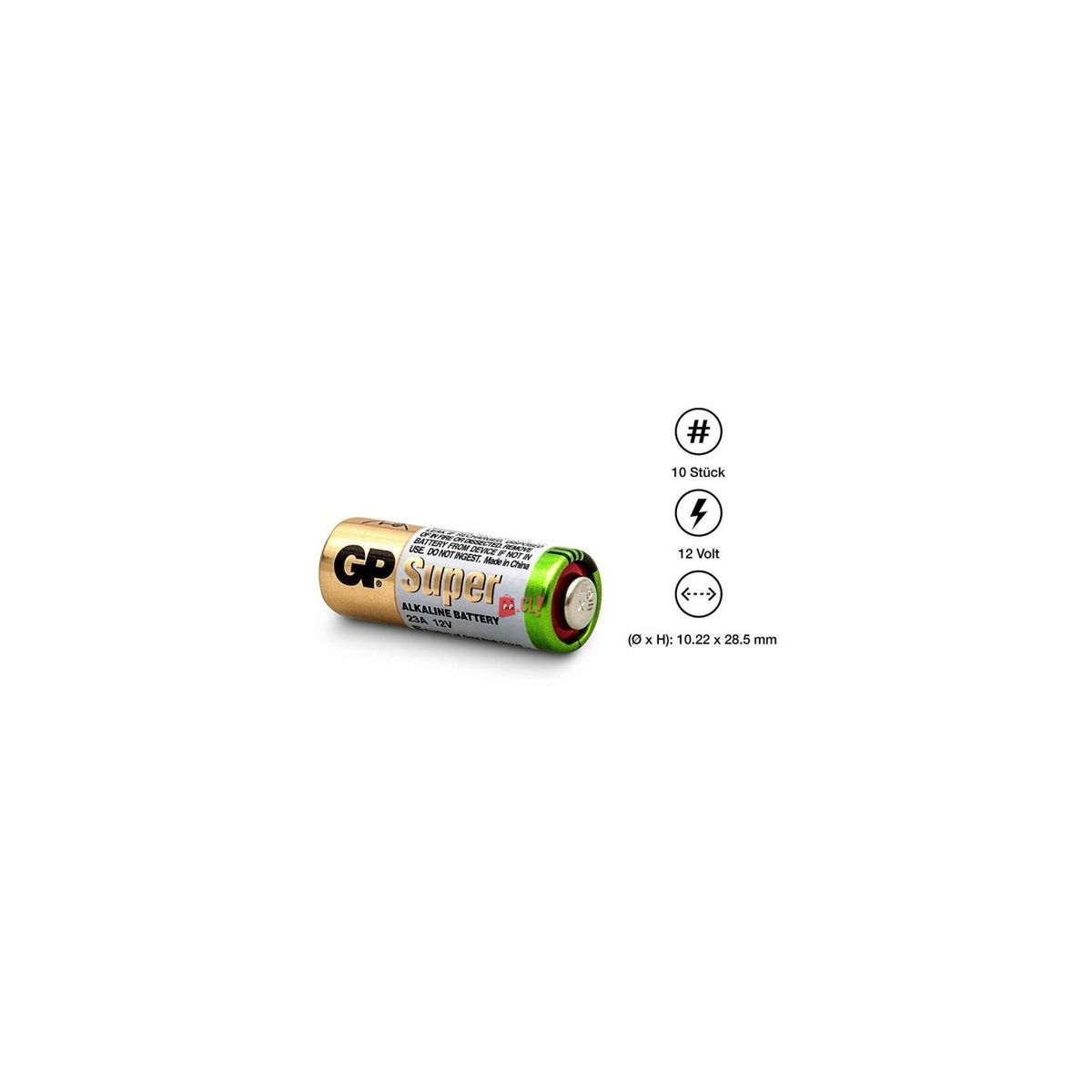 GP BATTERIES - 5 Pilas Gp 23a 12v High Voltaje Alcalina - SC
