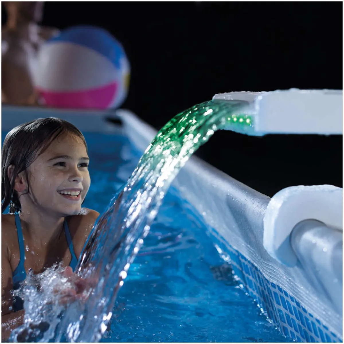INTEX - Cascada Led Multi-color para Piscina Estructural INTEX