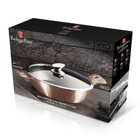 OLLA CON TAPA 2 PZS 28 CM METALLIC LINE ROSE GOLDEN ANTIADHERENTE