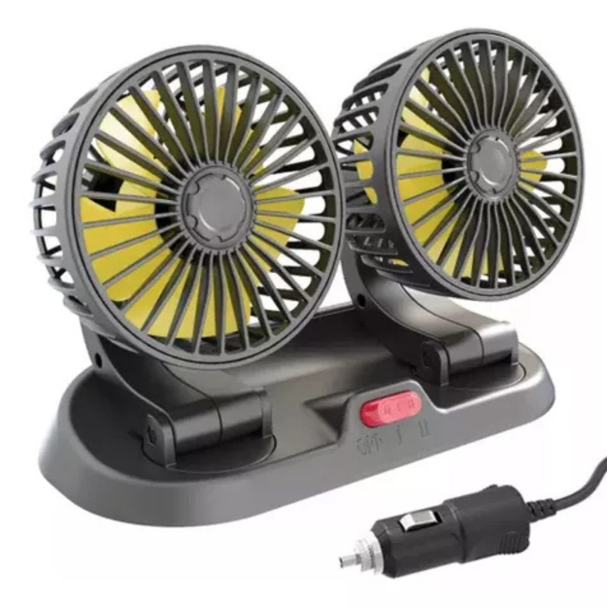 GENERICO - Ventilador Dúo Para Automóvil