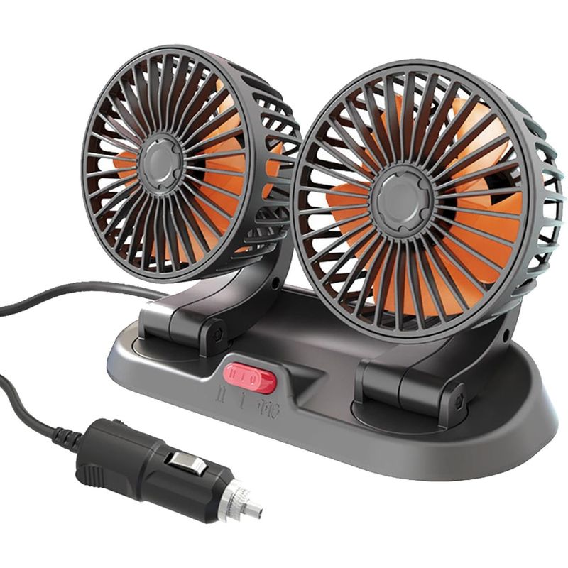 GENERICO - Ventilador Dúo Pro Para Automóvil