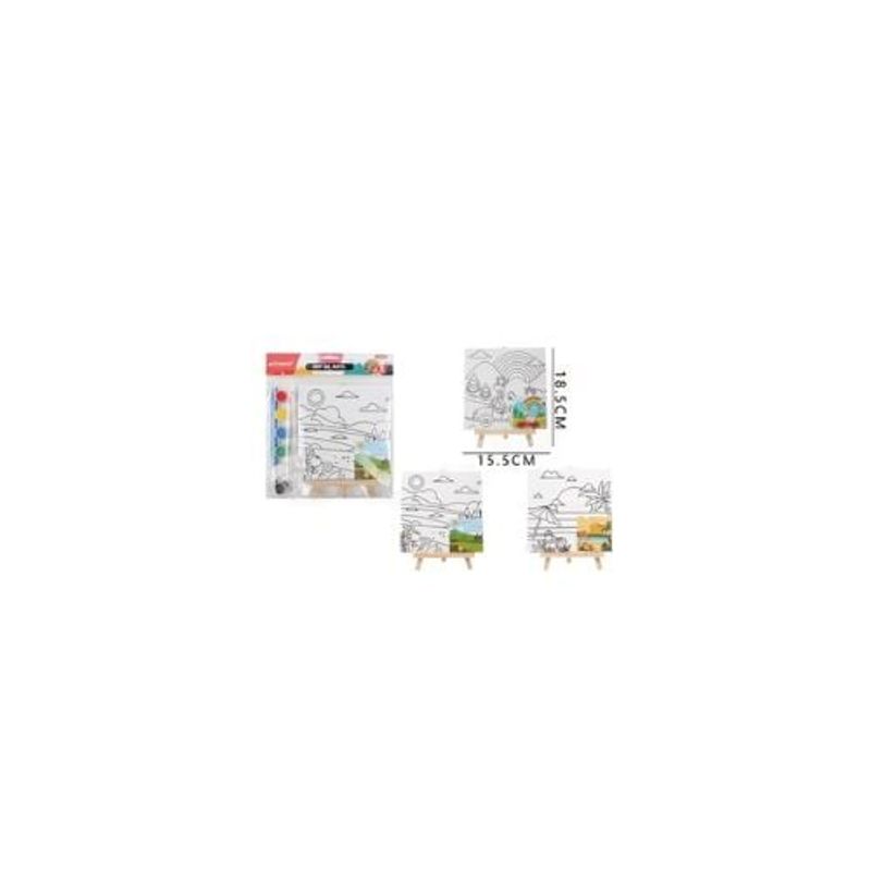 GENERICO - Set De Arte Para Pintar 18 5 15 5Cm 5U
