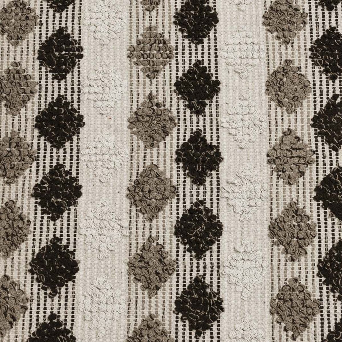 DECOGHAR - Alfombra Diamante Algodón Dobladillo café 180 X 280 mts