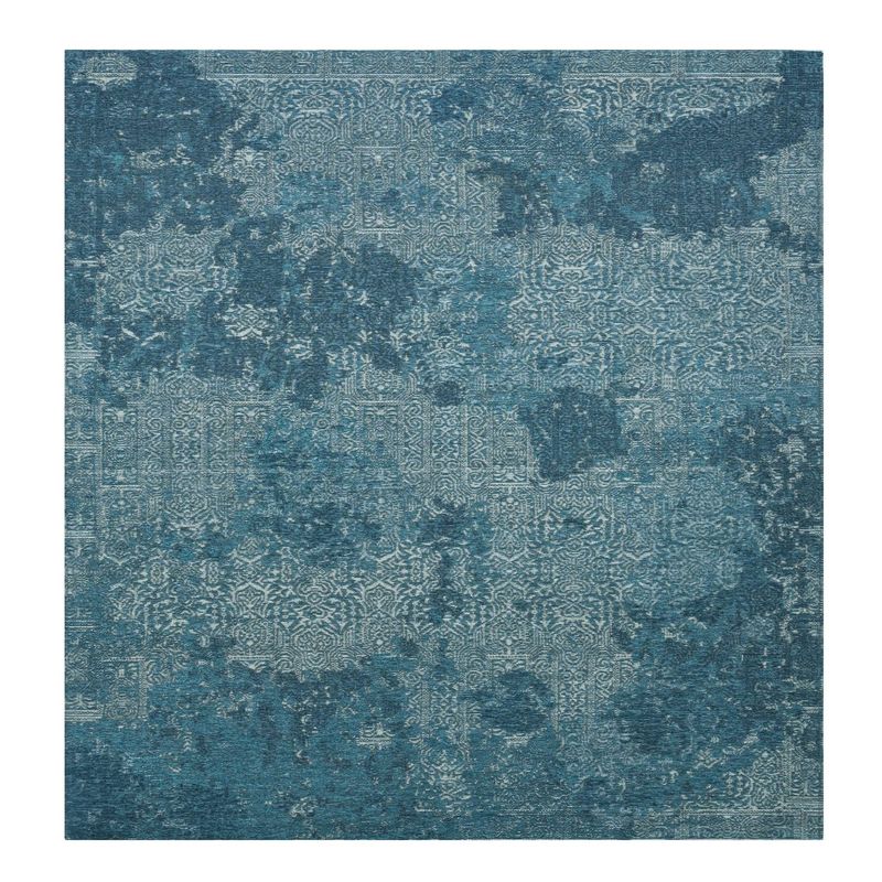 GENERICO - Alfombra Jacquard Vintage Azul 180 X 280 mts