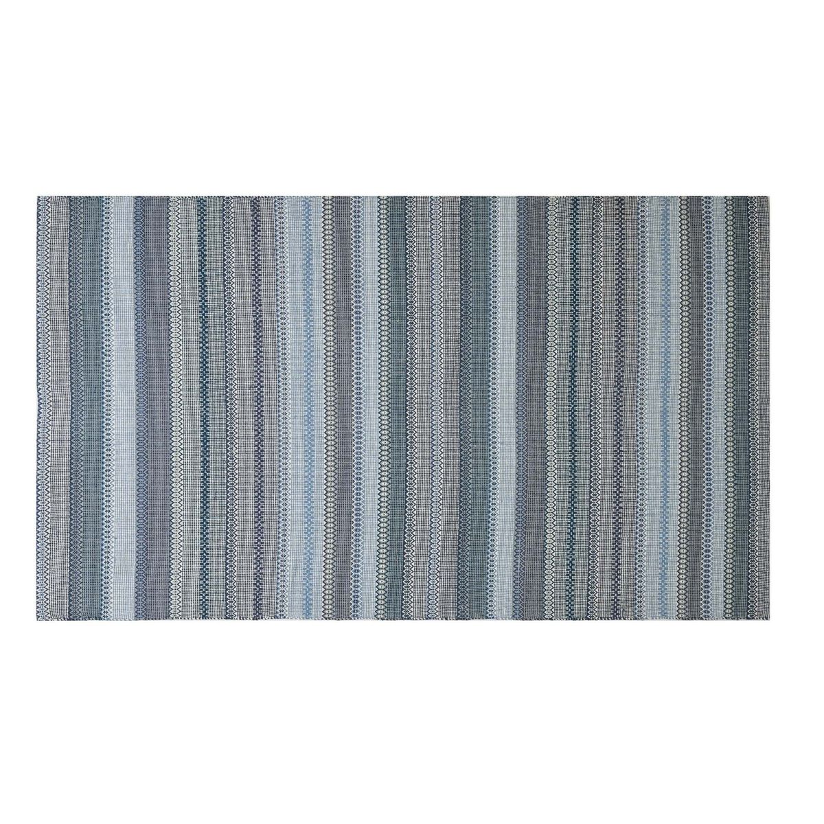 DECOGHAR - Alfombra Jacquard Vintage Azul 150 X 240 mts