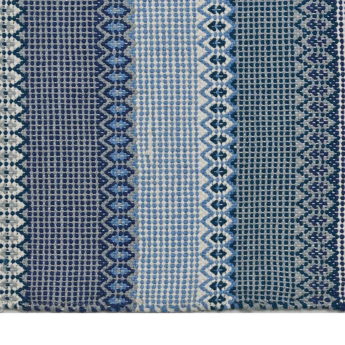 DECOGHAR - Alfombra Jacquard Vintage Azul 150 X 240 mts