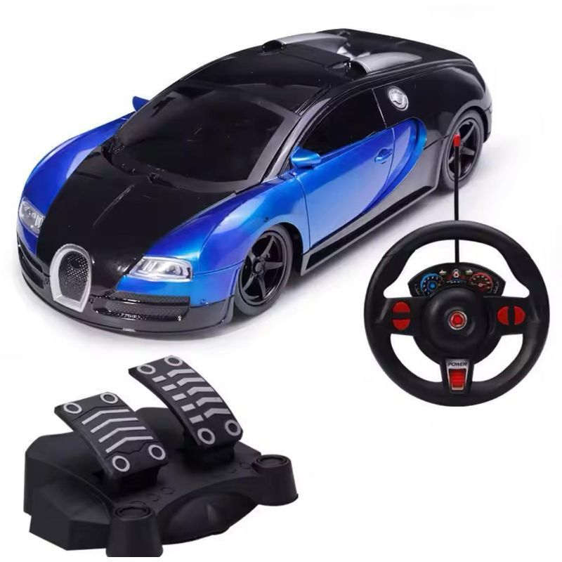 GENERICO - Auto A Control Remoto Con Pedales Juguete Niños