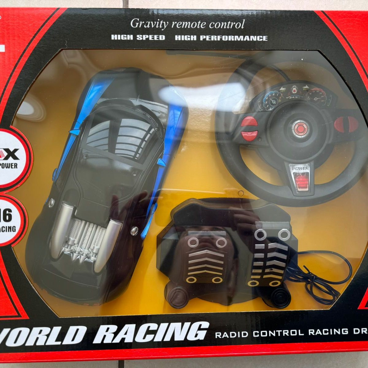 GENERICO - Auto A Control Remoto Con Pedales Juguete Niños