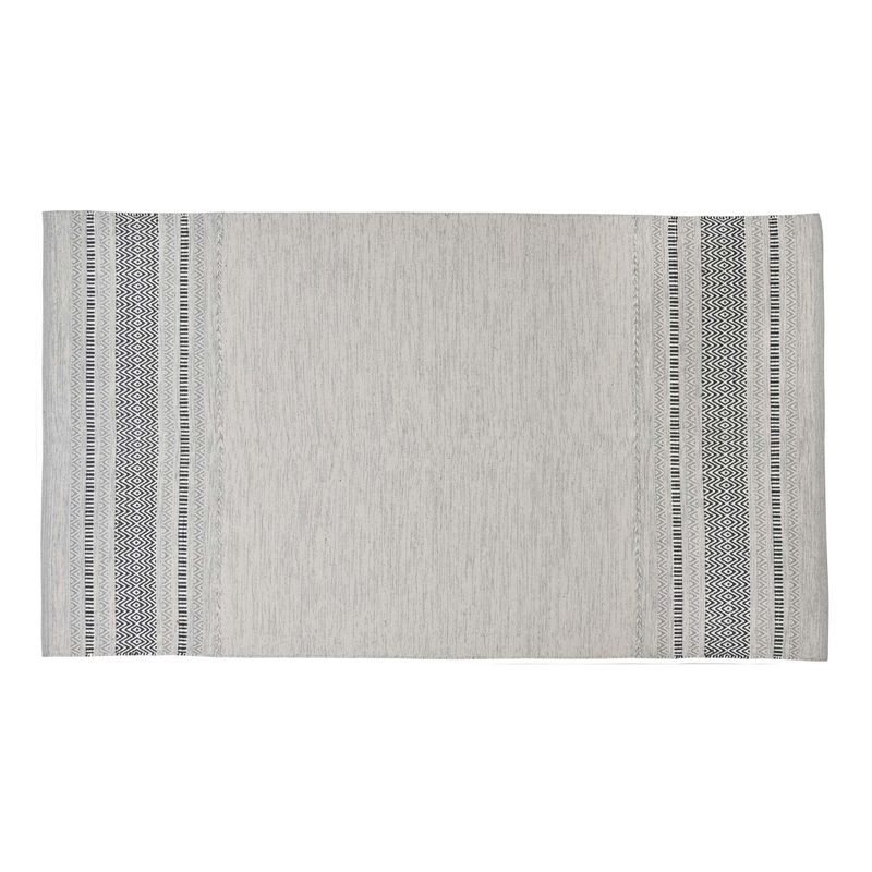 GENERICO - Alfombra Kilim Rustic Nomad Lt Gris 120 X 180 mts