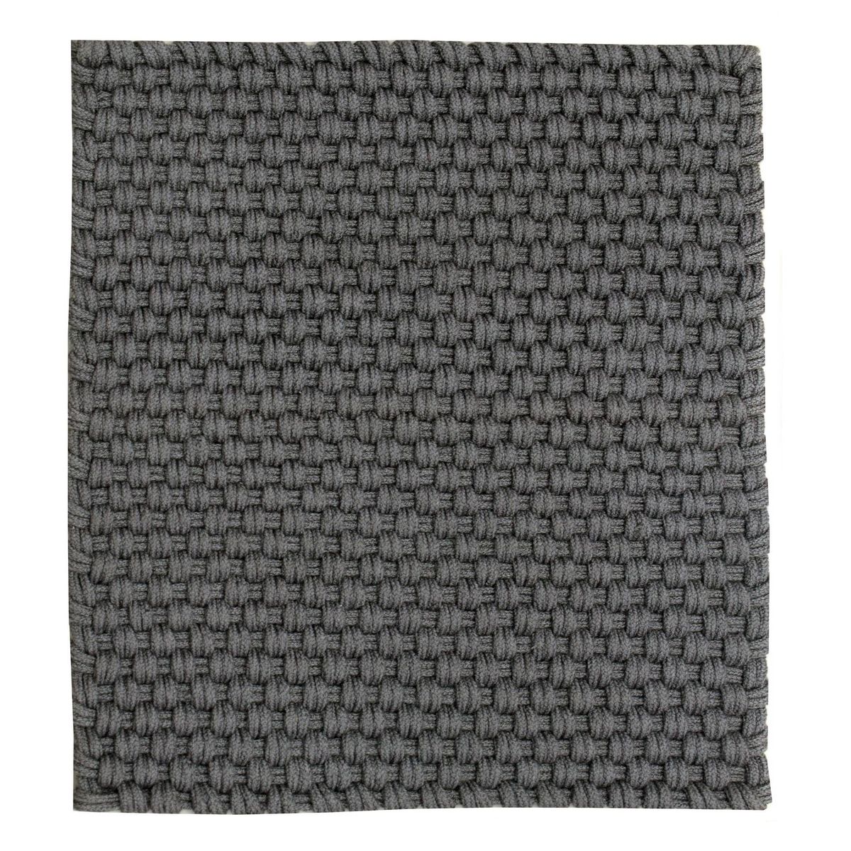 DECOGHAR - Alfombra Infinity Exterior  Pet Gris Oscuro 050 X 075 mts