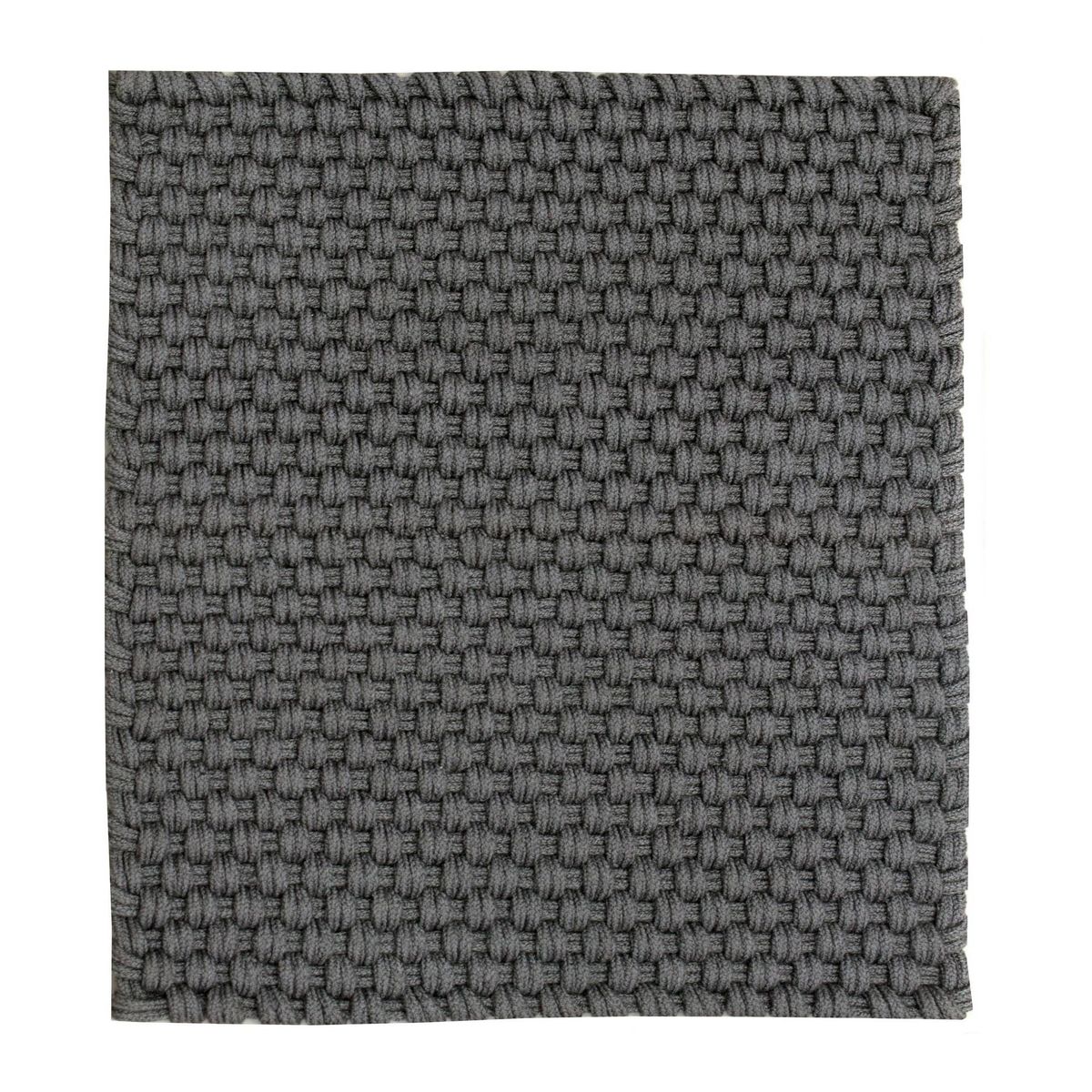 DECOGHAR - Alfombra Infinity Exterior  Pet Gris Oscuro 050 X 075 mts