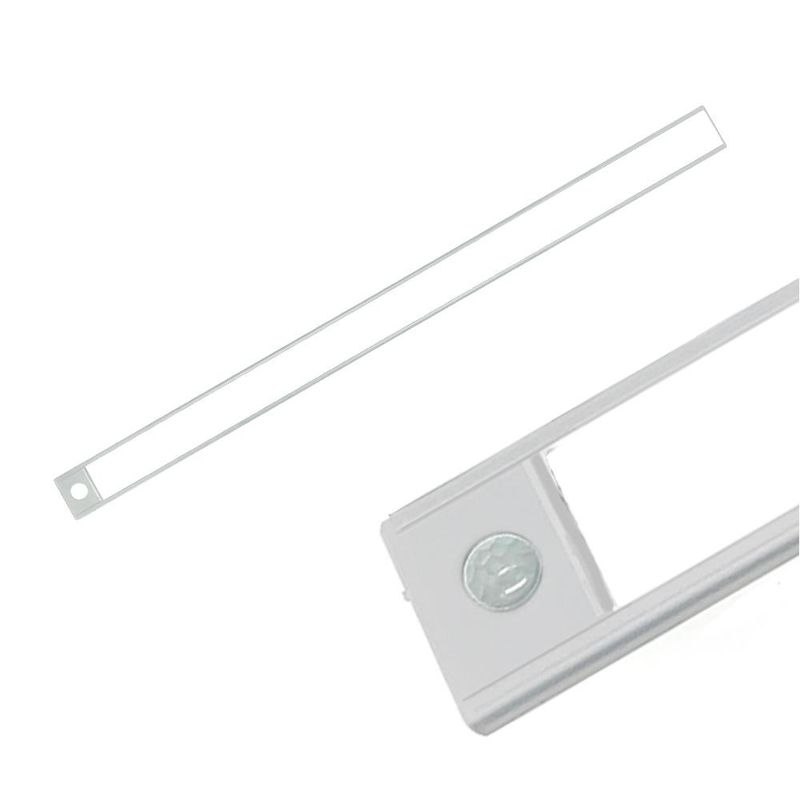 BP - Barra Led Ultrafina Recargable Con Sensor Blanco 60cm - Blanco