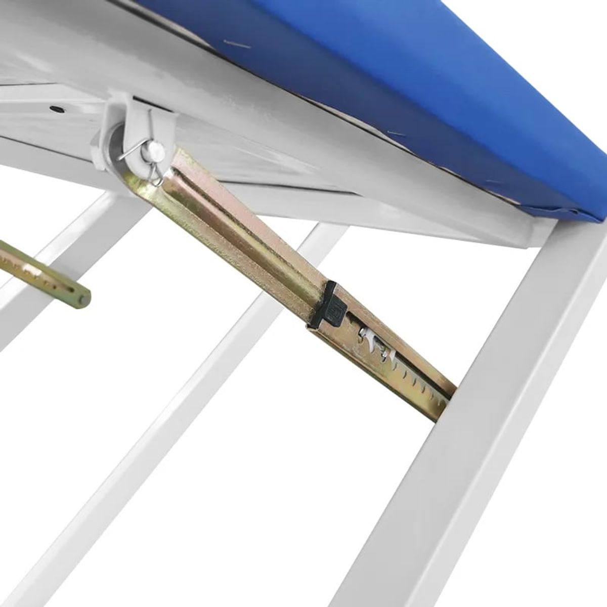 SDFIT - Camilla examinación regulable 190 x 60 x 84 cm + Soporte Azul