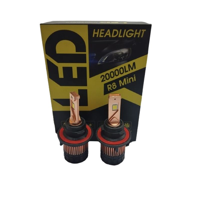 GENERICO - Kit Led para autos R8 Mini H13