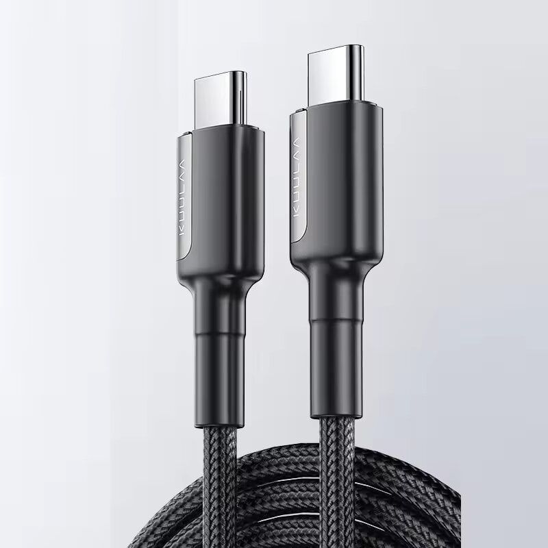 KUULAA - Cable Tipo C Carga Ultra Rápida 100w Para Mac Apple Samsung Notebook