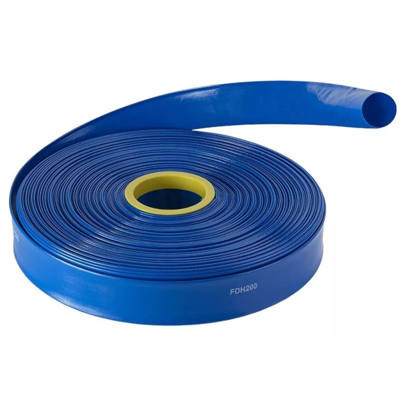 GENERICO - Manguera Plana Lay Flat 3 Pulgadas 100 Metros Dicas