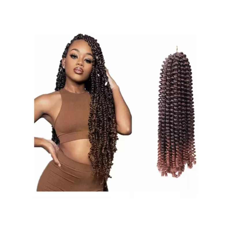 GENERICO - Twist Trenzado Extensiones De Cabello Sintético GTWW  /#1b 30