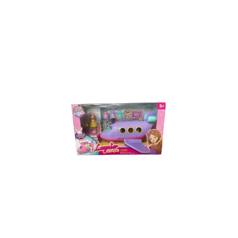 GENERICO - Juego De Avion De Muñeca De Niña De Viaje