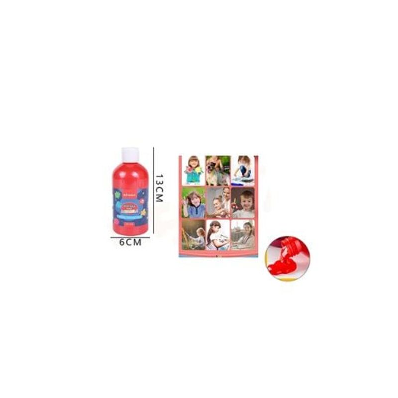 GENERICO - Pintura Para Acuarela Rojo Metalizado 13 6Cm 250Ml