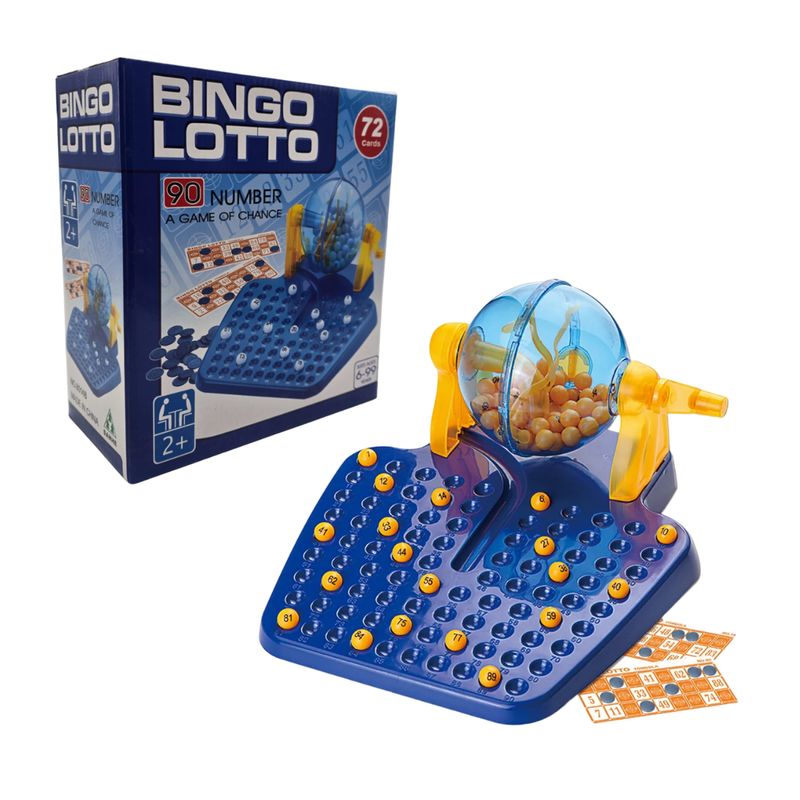 GENERICO - Juego Bingo Lotto Tombola Set Completo Juego De Mesa