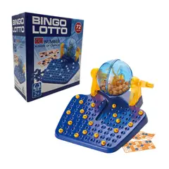 GENERICO - Juego Bingo Lotto Tombola Set Completo Juego De Mesa