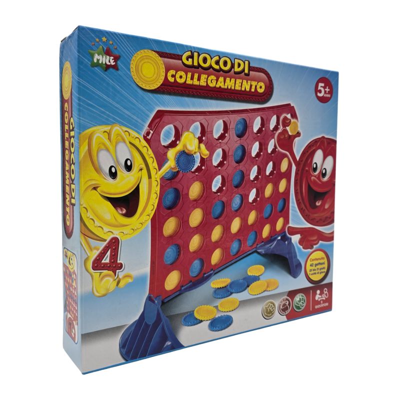 GENERICO - Juego De Mesa Forma 4 En Linea Y Gana Juguete Divertido
