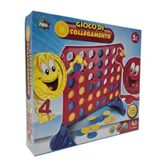 GENERICO - Juego De Mesa Forma 4 En Linea Y Gana Juguete Divertido